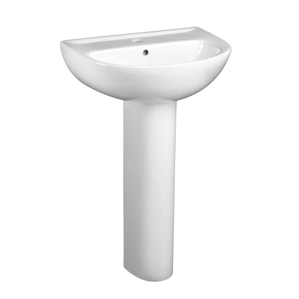 White Sink Pedestal P94094