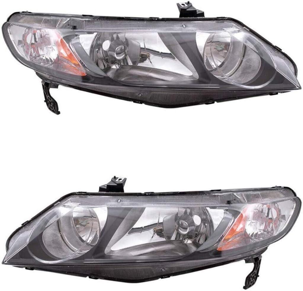Driver Side Headlight Assembly for Honda Civic 2006-2011 F3758