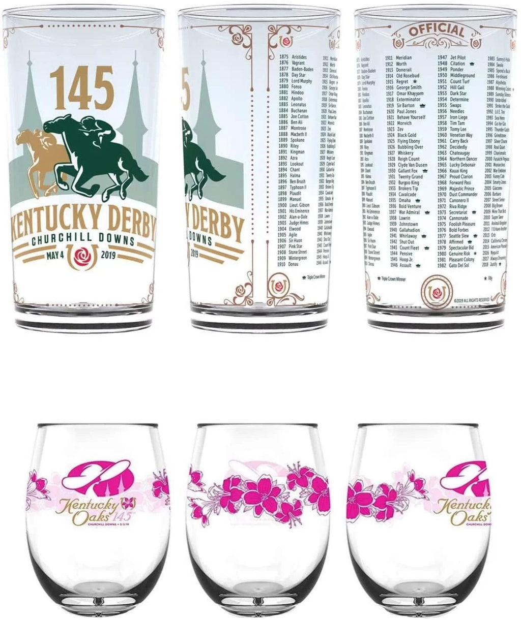 Mint Julep Glass & Wine Glass Set F29945
