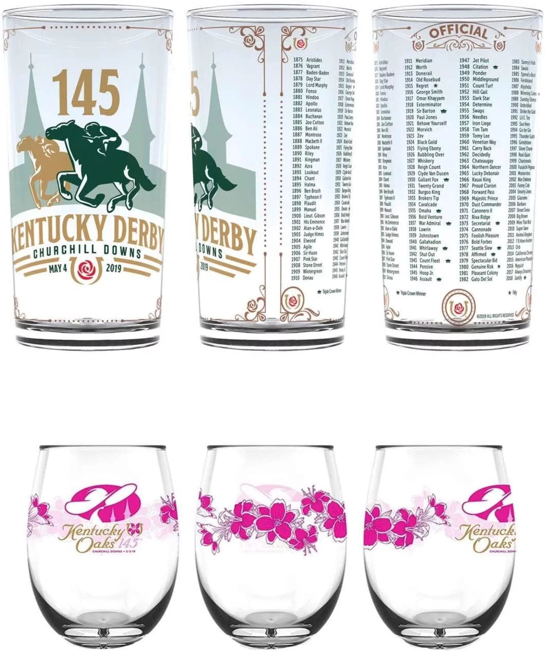 Mint Julep Glass & Wine Glass Set F29945