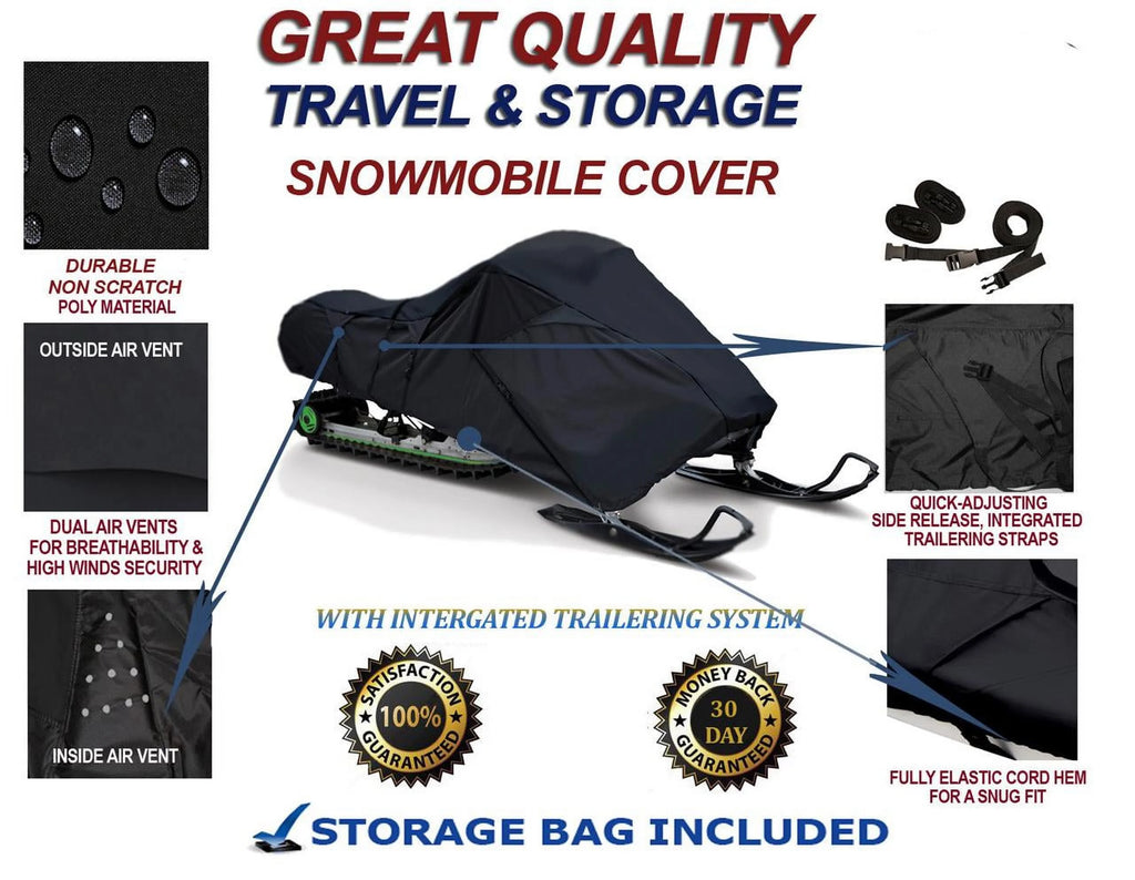 300D Snowmobile Travel and Storage Cover T663