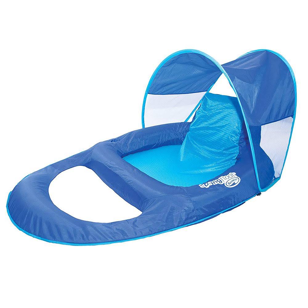 Blue Spring Float Recliner with Canopy H9463