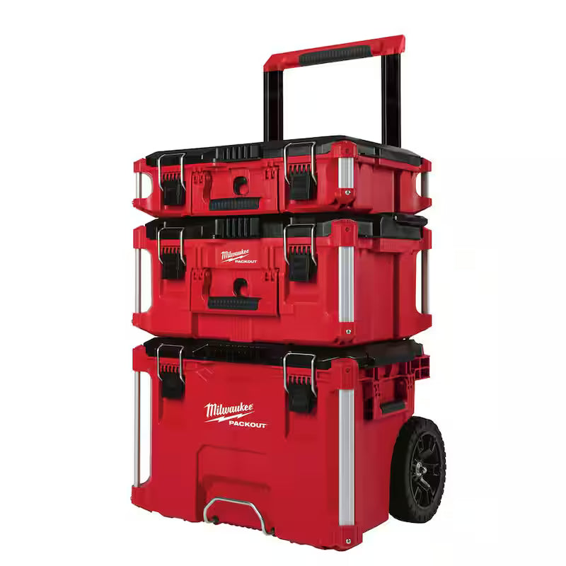 22 in. Rolling Tool Box and Large and Medium Tool Box O320