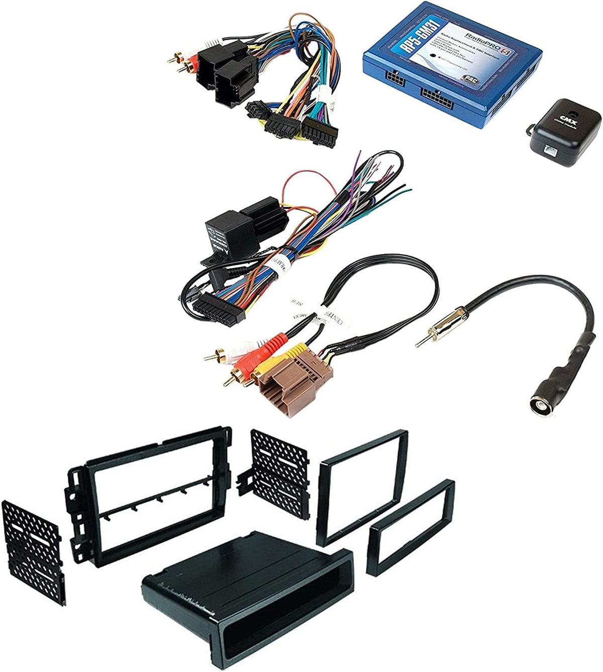 Radio Replacement Interface with Built-In OnStar Package for Select Cadillac Escalade Vehicles H47043