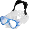 Kids Dive Mask With Ear Covers, Tempered Glass Lens Z343