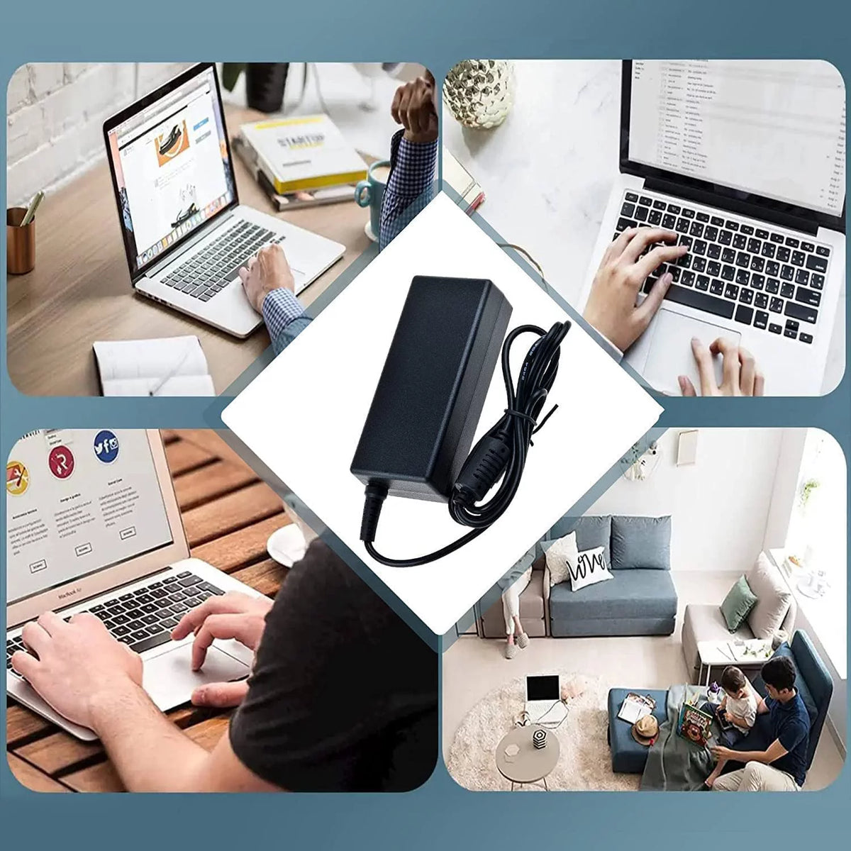 Black AC DC Adapter K170
