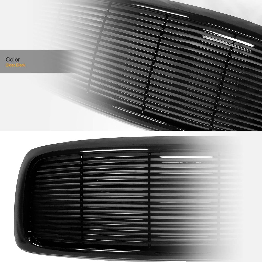 Black Front Hood Bumper Grille X3115