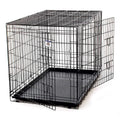 Double Door Wire Dog Crate J2417