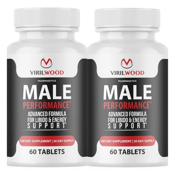Performance & Drive Pills for Men - 2 Bottles T4279