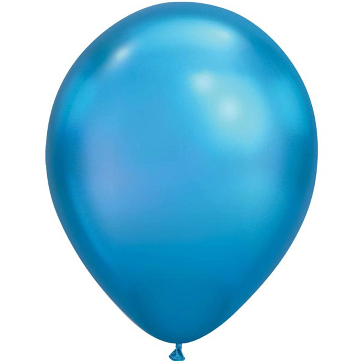 11" Chrome Blue Latex Balloons A810746