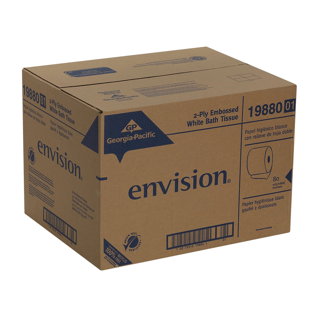 White 2-Ply Bathroom Tissue J55705