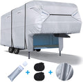 Ripstop Waterproof 5th Wheel Camper Cover with Adhesive Repair Patch E49535