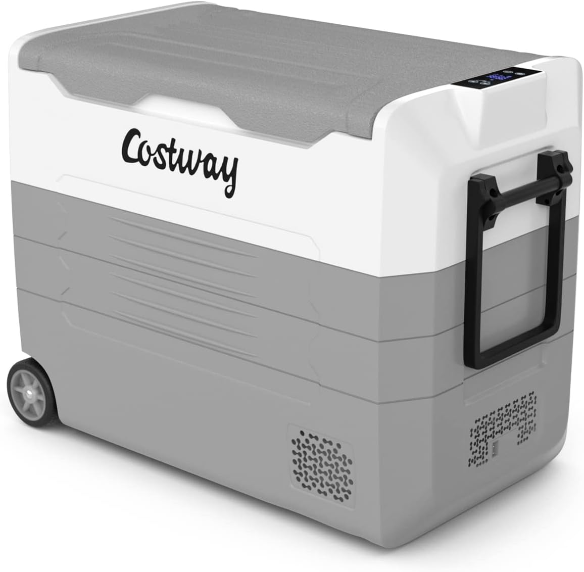 58 Quart (55L) Portable Car Refrigerator and Freezer, Orange E4028