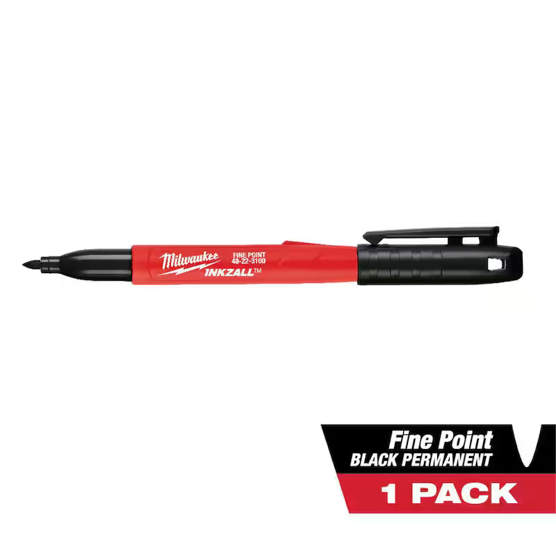 Black Fine Point Permanent Marker S309849