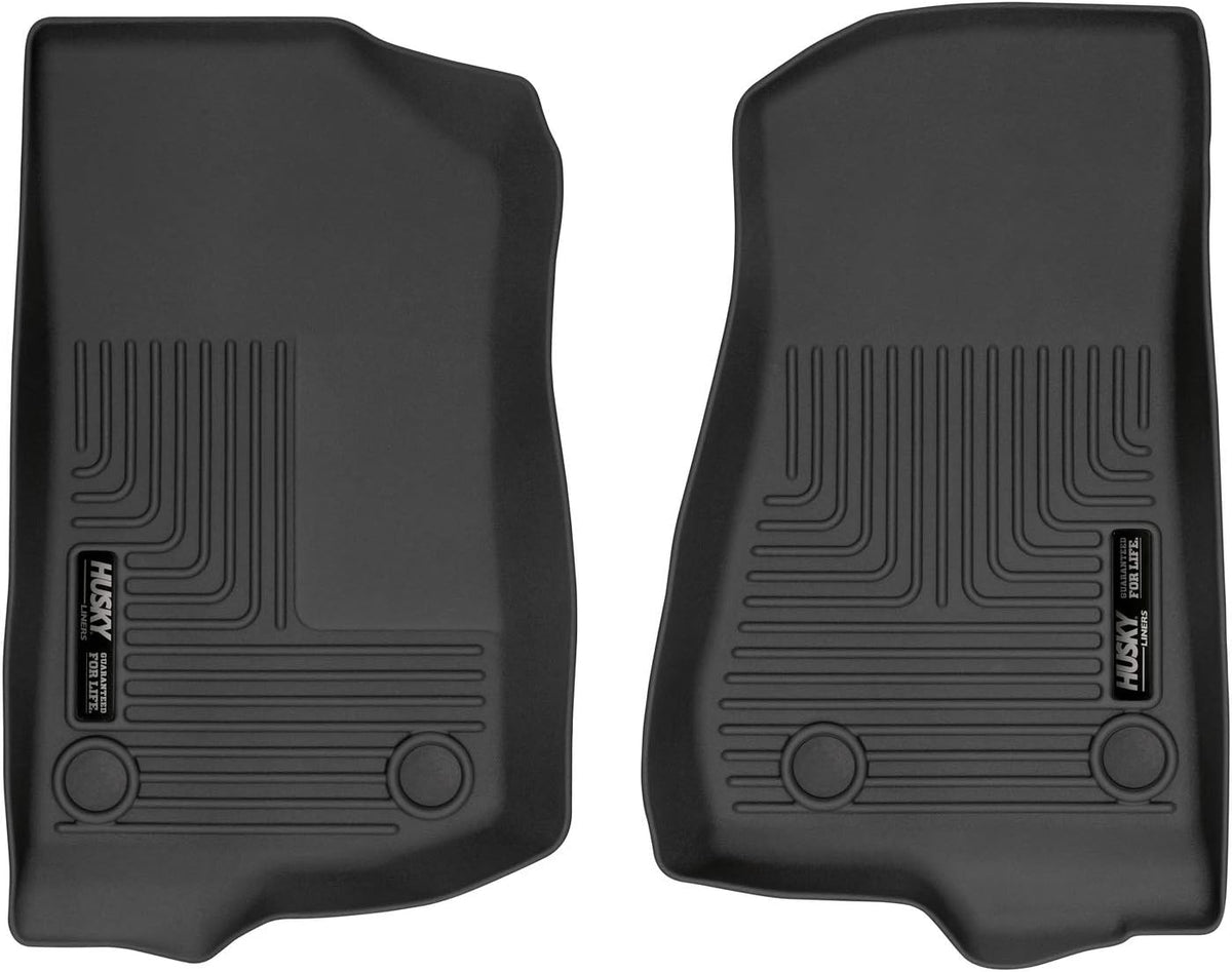 Black Front Floor Liners 2 Pcs T88706