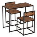 Wood Breakfast Table and Chair Three-Piece Q34289