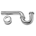 Tuscan Brass Lavatory P-Trap and Flange Kit W7445