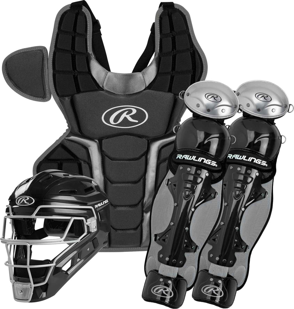 Adult Catcher's Box Set Black/Silver J164763