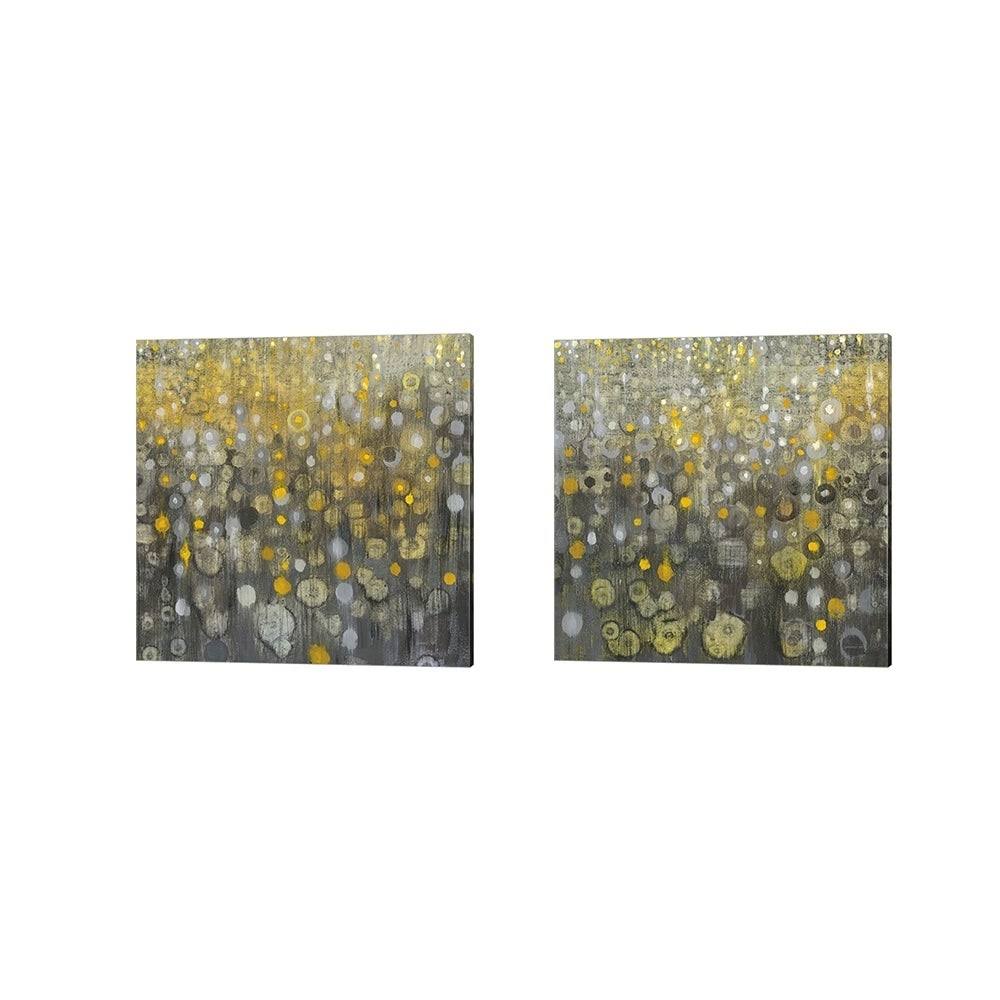 Rain Abstract Canvas Art (Set of 2) P168