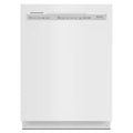 White Front Control Tall Tub Dishwasher with Third Level Rack Q1830
