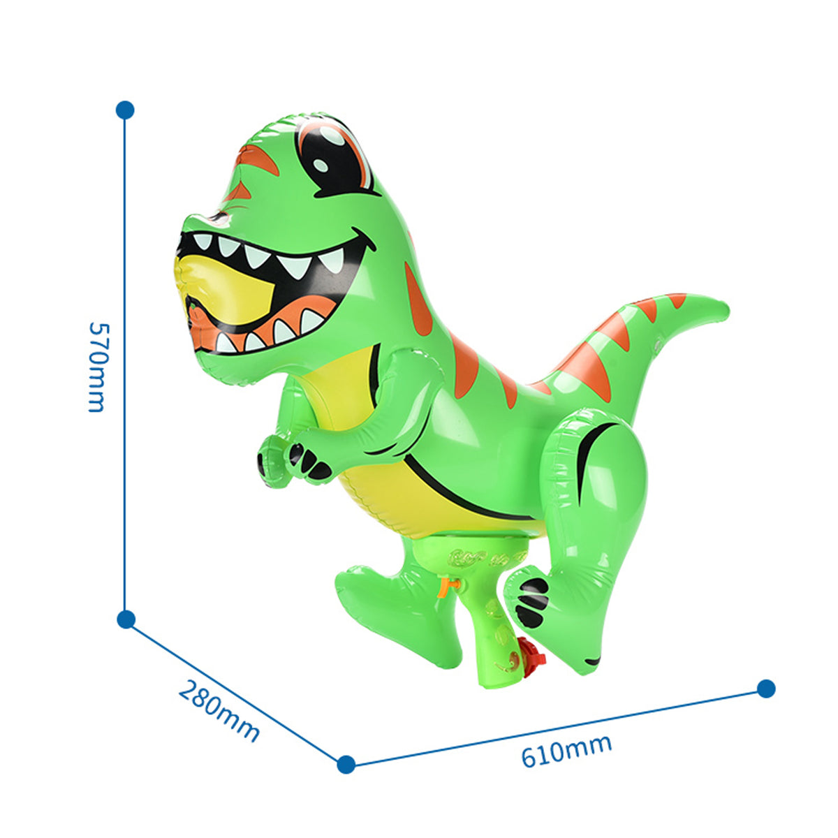 Green Dinosaur Inflatable Hammer P6838
