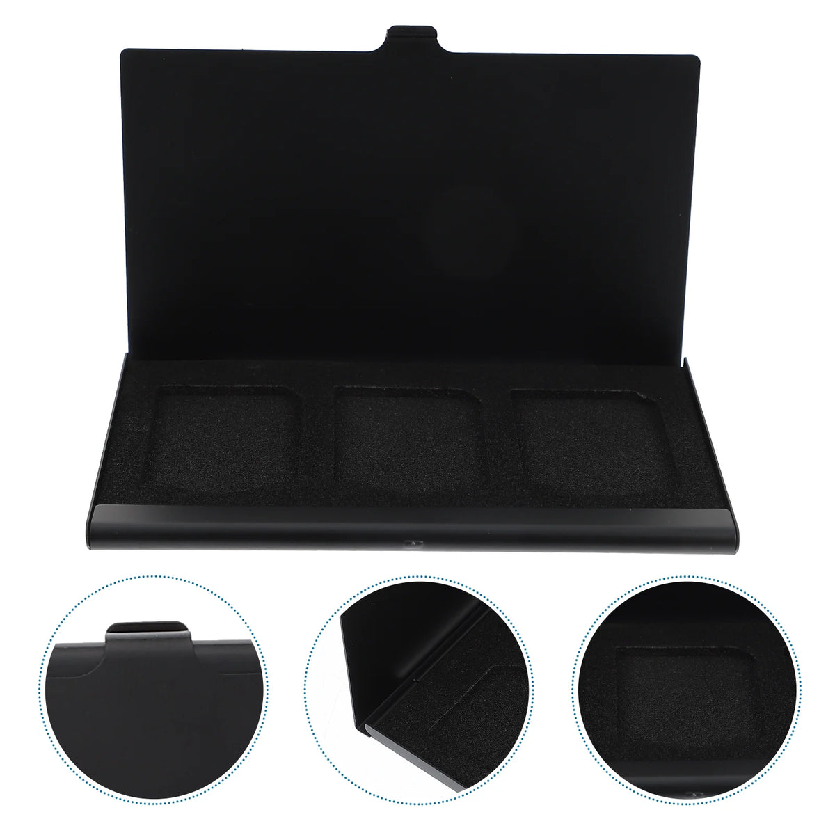 2pcs Black Storage Box H781672