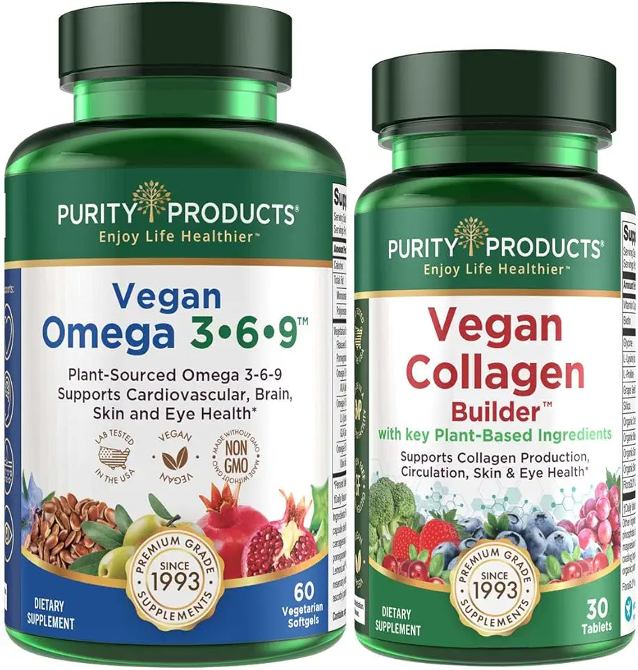 Vegan Omega 3-6-9 and Collagen Builder Y4808