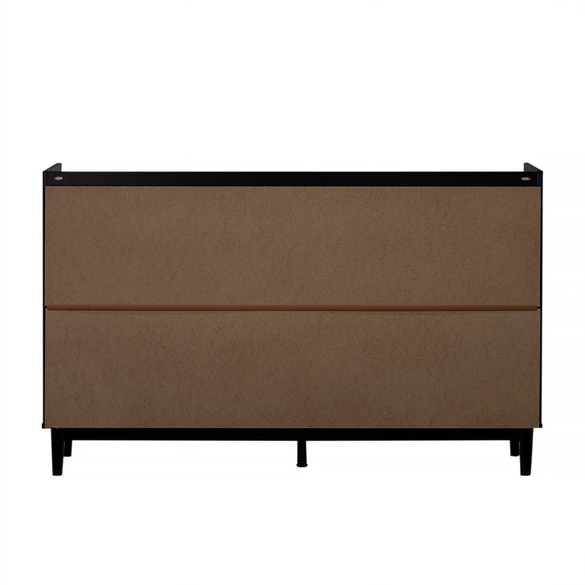 60" Black 9 Drawer Solid Wood Dresser G1255